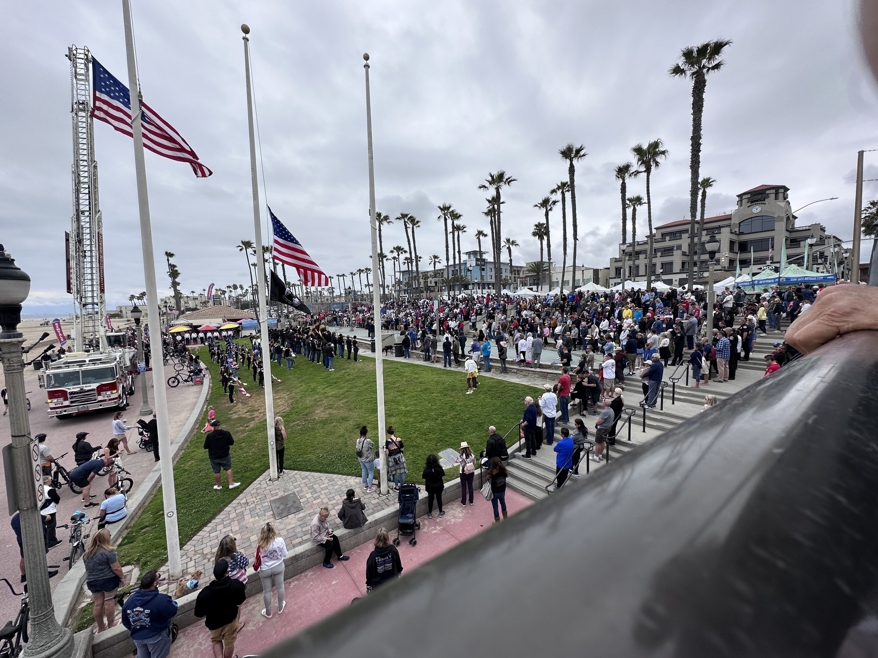 Memorial Day remembrance ceremony.